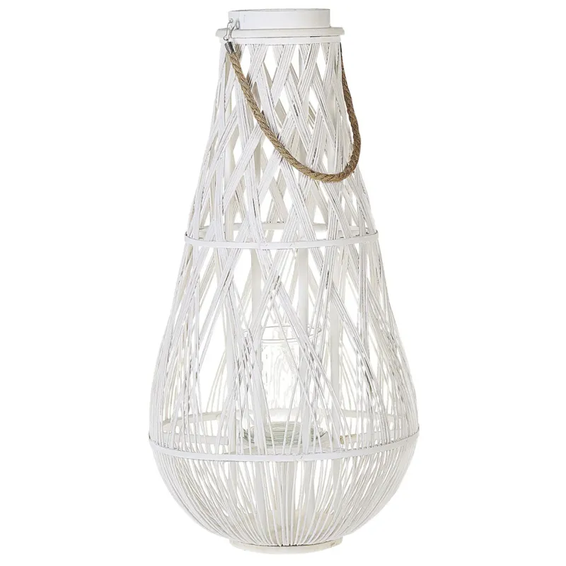 Zamów teraz Lampion TONGA Bambus 77 cm Biały -