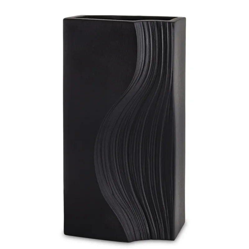 Zamów dziś Wazon porcelanowy 35x17x12 cm PRINCIPE czarny -