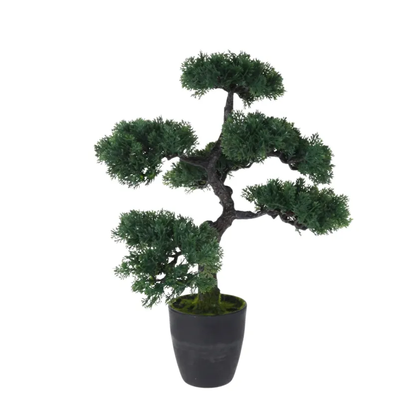 Szybka wysyłka Sztuczne drzewko Bonsai w doniczce, 32 x 32 x 50 cm -