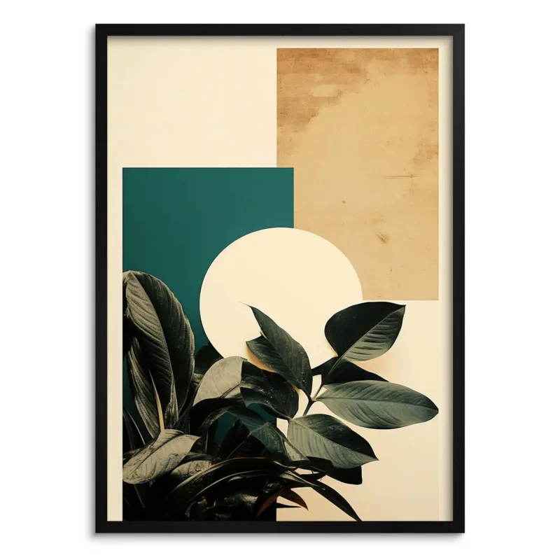 Nowoczesny Plakat ścienny Obraz na ścianę do salonu biura Geometria - Popularny