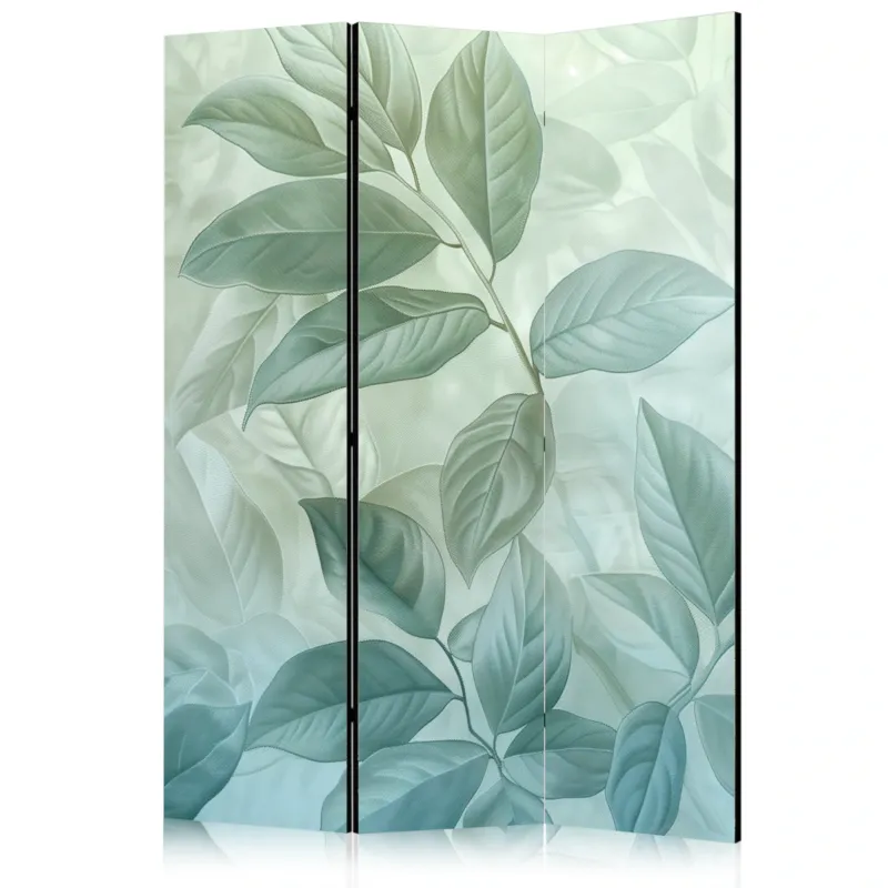 Wybór klientów Parawan Dwustronny Duże liście 135x172cm -