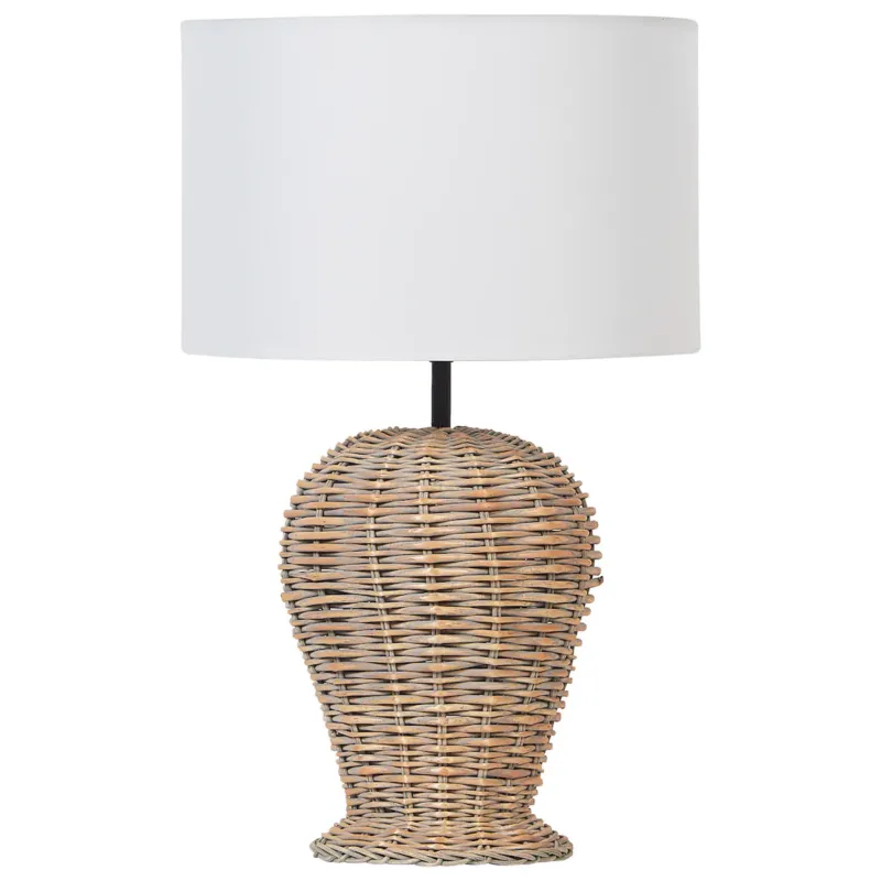 Tylko dziś Lampa stołowa FURELOS Rattan Naturalny -