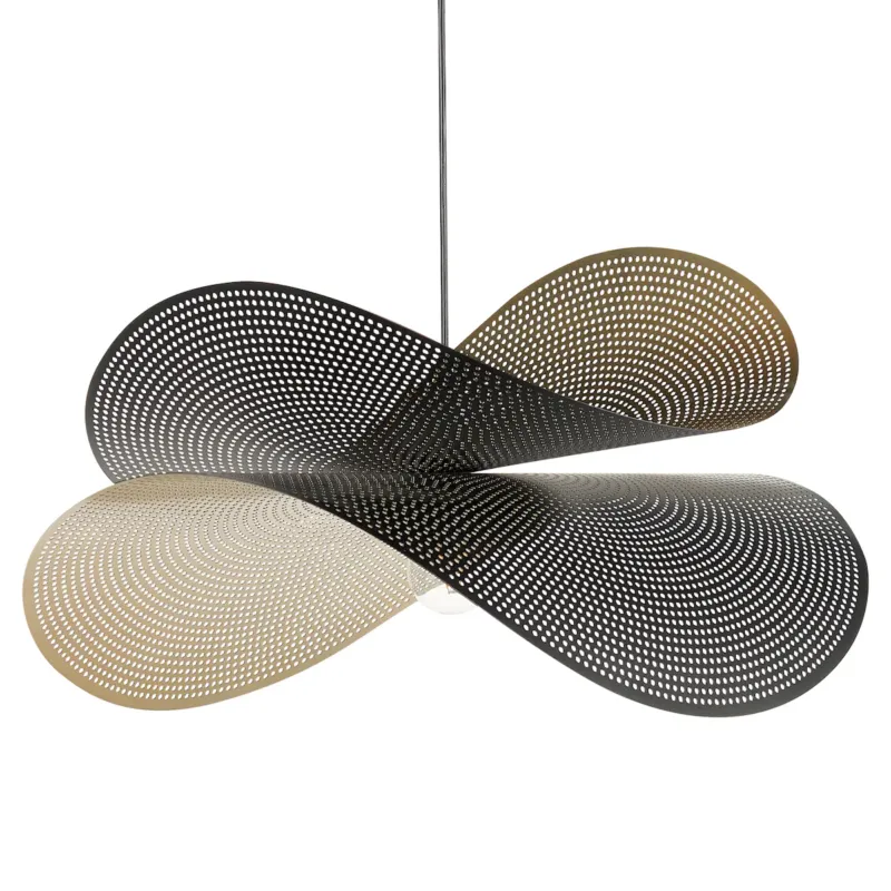 Lampa wisząca DOYLES Metal Złoty - Zniżka