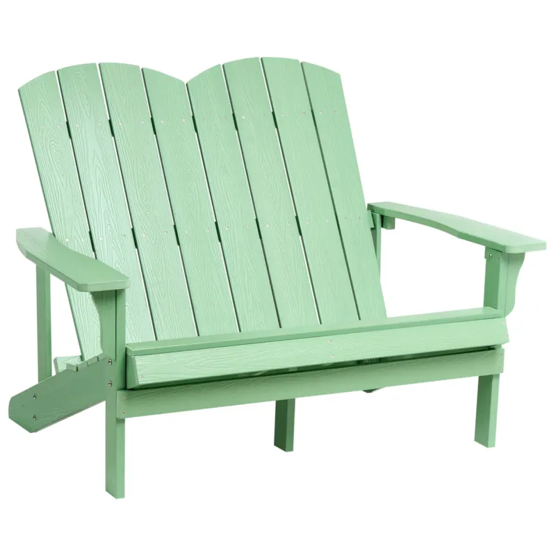 Ławka ogrodowa ADIRONDACK 125 cm Jasnozielony - Tani