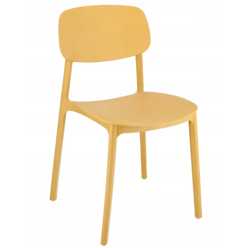 Krzesło wygodne LARA musztardowe - Oferta