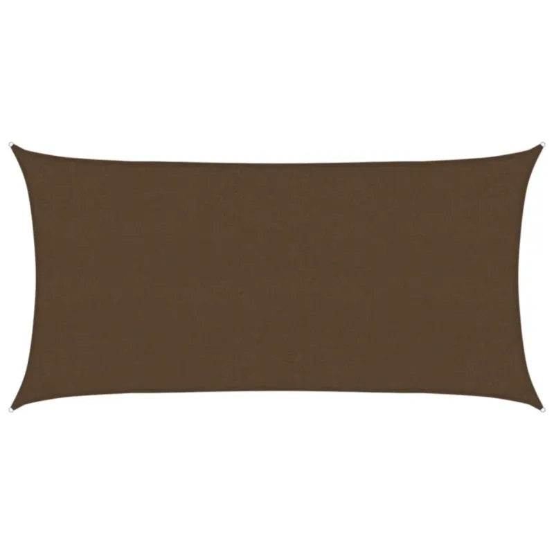 Bestseller vidaXL Żagiel przeciwsłoneczny, 160 g/m², brązowy, 2x4 m, HDPE -