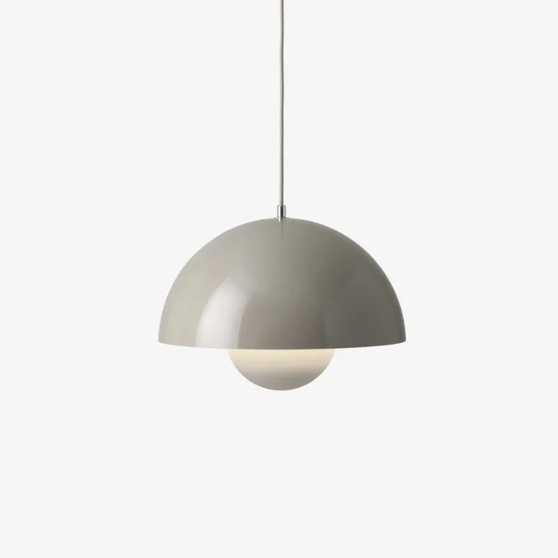 Zniżka Lampa wisząca Flowerpot VP7 Grey Beige &Tradition