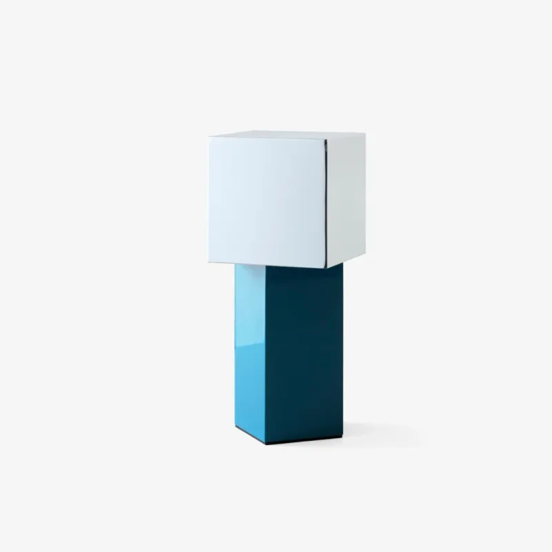 Wybór klientów Lampa przenośna Pivot ATD7 Blue Silver &Tradition