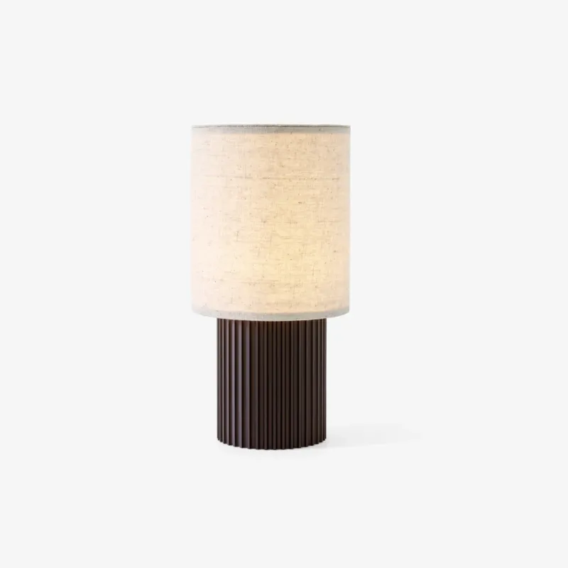 Wyjątkowa oferta Lampa stołowa Manhattan SC52 Bronzed & Canvas &Tradition