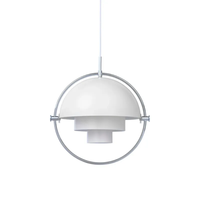 Tylko dziś Mosiężna lampa wisząca Multi-Lite Chrome Base Gubi
