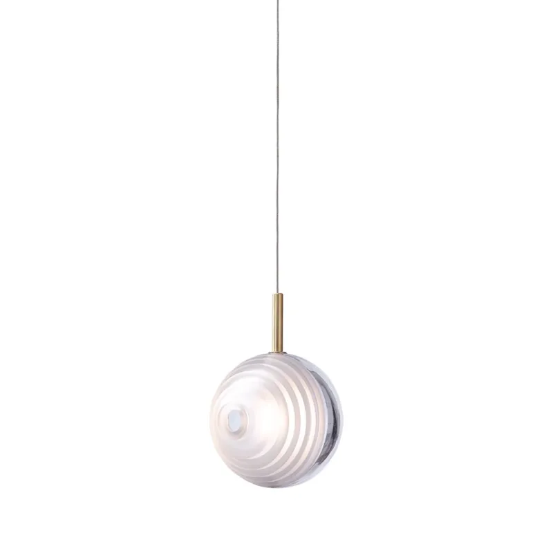 Zamów dziś Szklana lampa wisząca Dark & Bright Gold L Bomma