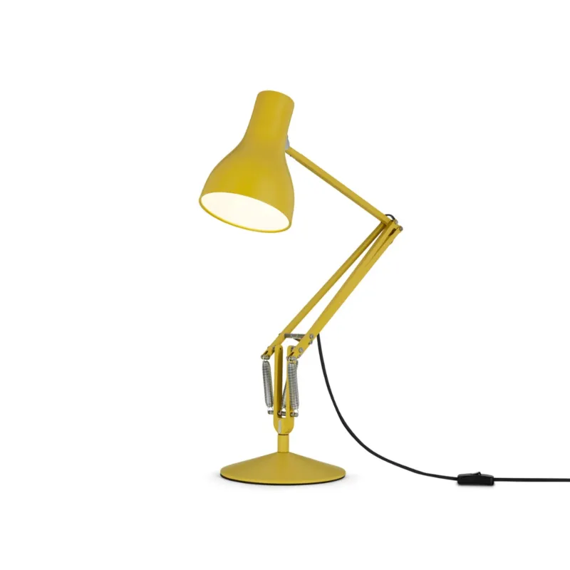 Hit sprzedaży Regulowana lampa biurkowa Type 75 Anglepoise+Margaret Howell Yellow Ochre