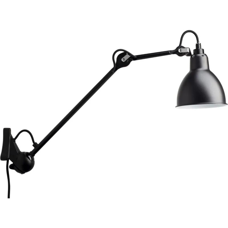 Minimalistyczna lampa ścienna 222 black Lampe Gras DCW Editions Wyjątkowa oferta