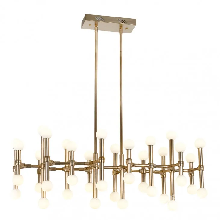Lampa wisząca LED brąz 96W 3000K Niska cena