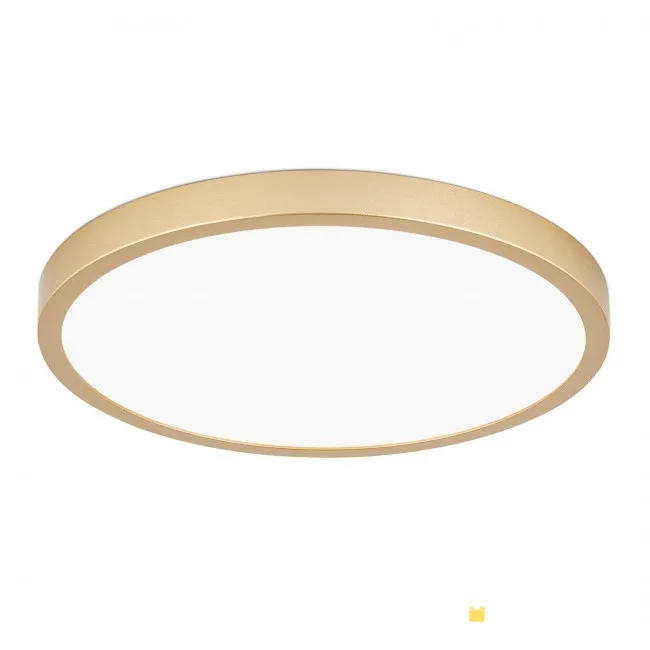 Kup online Plafon 25W led 3000k 230V złoty/mat