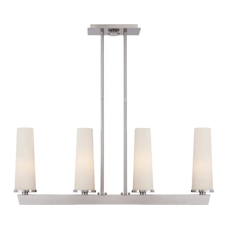 Zniżka Lampa wisząca ŻyrandolChelsea Loft QZ-CHELSEA-LOFT-P Elstead Lighting 4x100W E27 Srebrny