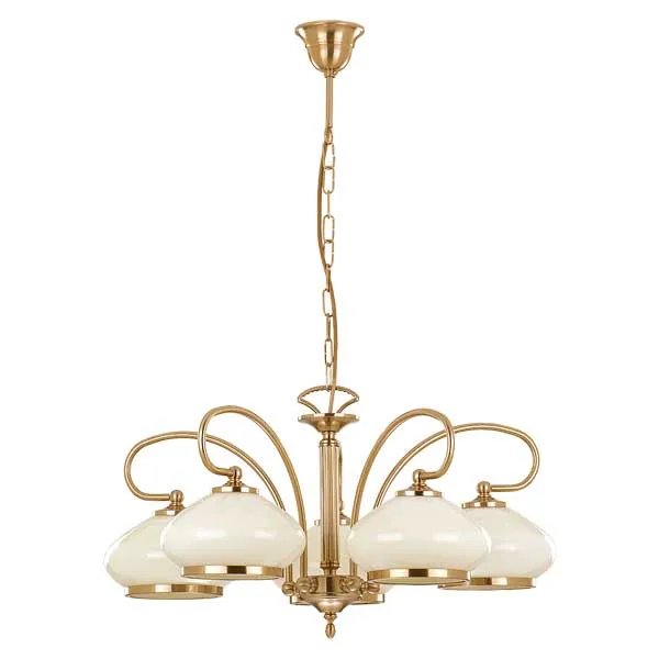 Lampa wisząca Żyrandol Astoria 5321 Alfa 5xE27 LED Metal Złoty Antyk Wybór klientów