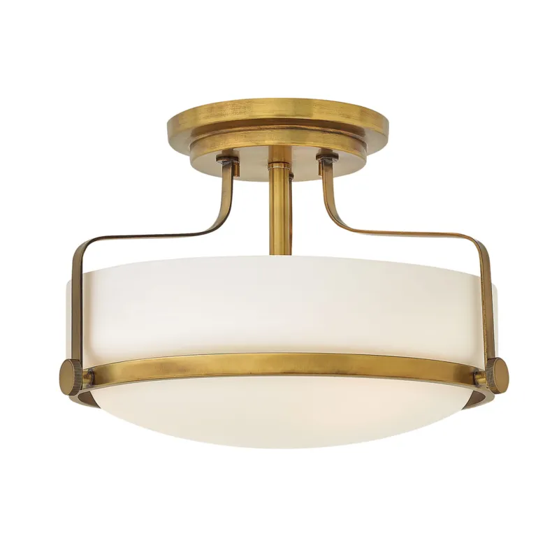 Szybka wysyłka Lampa sufitowa Harper HK-HARPER-SFS-HB Elstead Lighting 3x60W E27 Stal Złoty