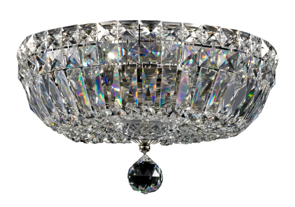Żyrandol lampa wisząca Basfor DIA100-CL-03-N Maytoni E14x60W Metal/ Nikiel/ Oferta limitowana