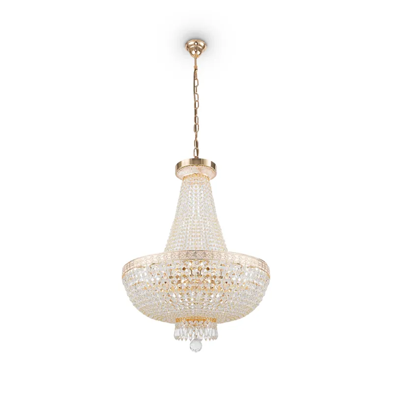 Żyrandol lampa wisząca Bella DIA750-TT50-WG Maytoni E14x60W Metal/ Złoto/ Niska cena