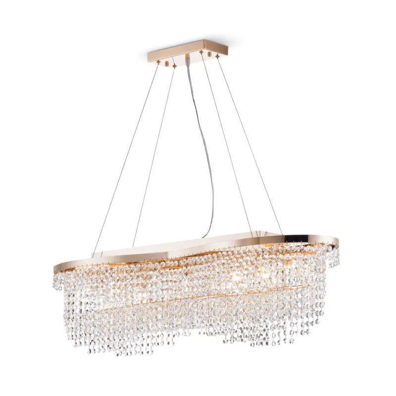 Żyrandol lampa wisząca Toils DIA600-07-G Maytoni E14x60W Metal/ Złoto/ Wybór klientów