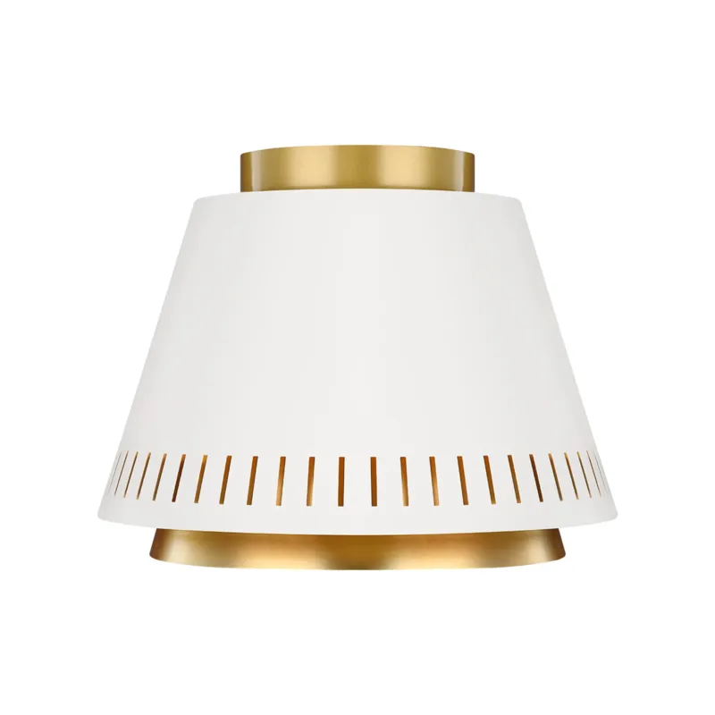 Łatwy zwrot Lampa sufitowa Carter FE-CARTER-F-MW Elstead Lighting 1x60W E27 Stal Mosiądz