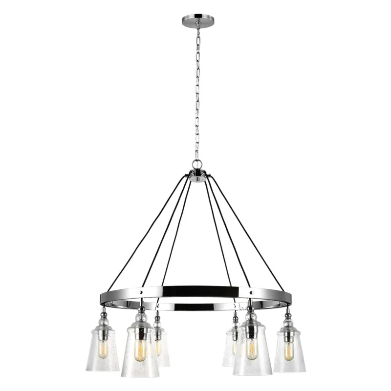Lampa wisząca Żyrandol Loras QN-LORAS6 Quintiesse 6x60 W E27 Chrom Zamów teraz