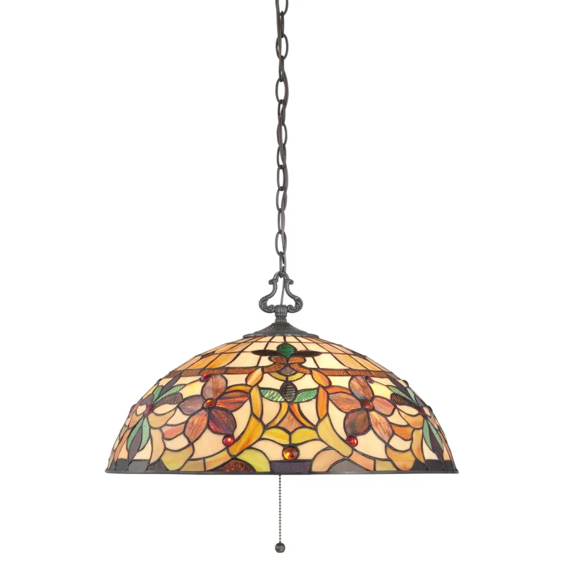 Lampa ścienna Kami QZ-KAMI-P Elstead Lighting 3x60W E27 Metal Wielokolorowy Oferta czasowa