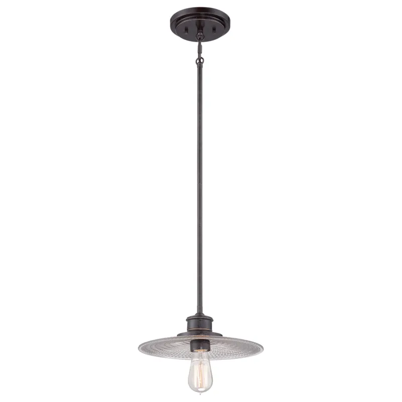 Lampa wisząca Admiral QZ-ADMIRAL-P-IB Elstead Lighting 1x60 E27 Brązowy Promocja