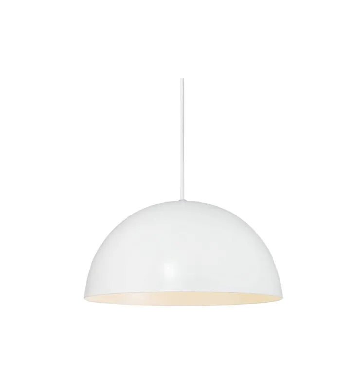 Ostatnie sztuki Lampa Wisząca ELLEN 30 48563001 Nordlux E27 40W Metal Biały