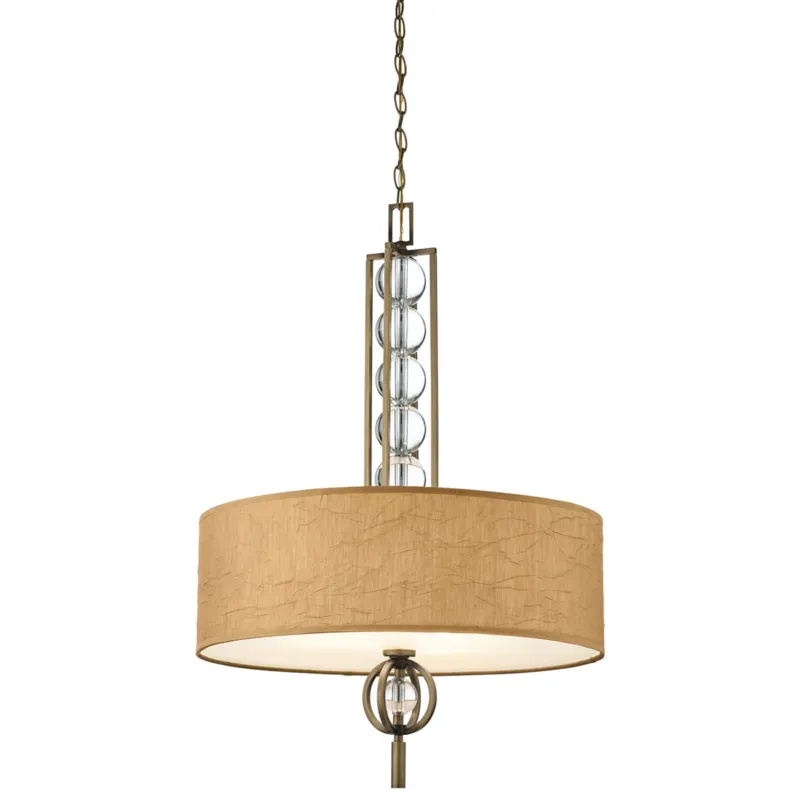 Hit cenowy Lampa wisząca Celestial KL-CELESTIAL-3P Elstead Lighting 3x100W E27 Kryształ Beżowy