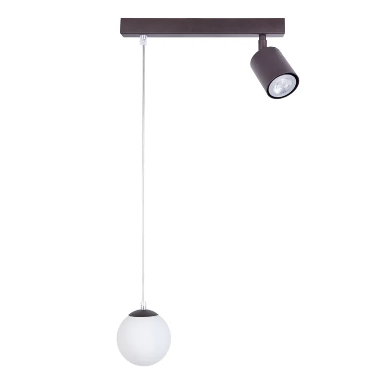 Lampa wisząca TAVIRA Sigma Lighting 1XG9 MAX 12W LED, 1XGU10 MAX 10W LED Stal lakierowana Brąz/Biały,Brąz Szybka dostawa