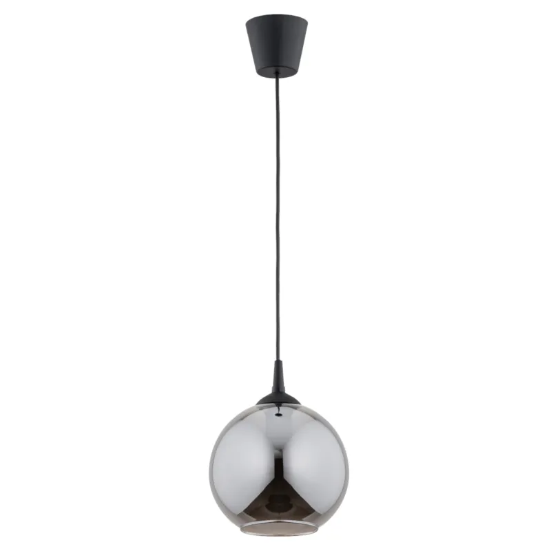 Szybka wysyłka Lampa wisząca Tipi 61219 Alfa 1xE27 LED Tworzywo/Szkło Czarny