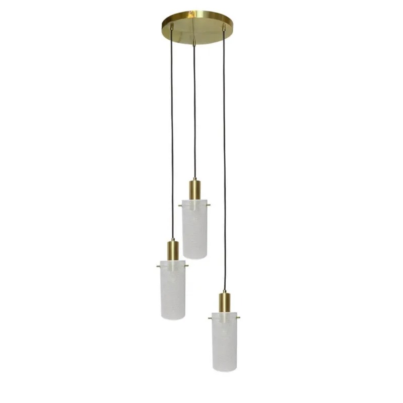 Lampa wisząca sufitowa Tirana LP-945/3P WH Light Prestige 3x E27 Metal Biały/Biały Dodaj do koszyka