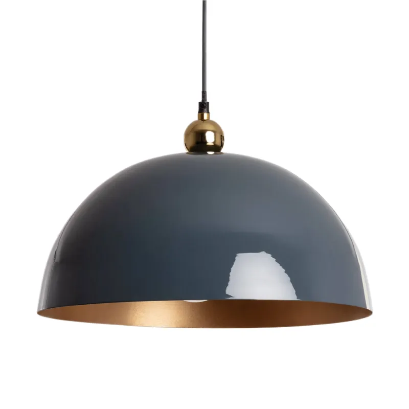 Lampa wisząca Tramoto ABR-LWTR-E27 Abruzzo 1xE27 40W Metal Niebieski Hit sprzedaży