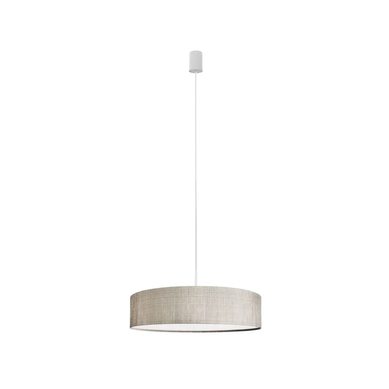 Dodaj do koszyka Lampa wisząca TURDA 8946 Nowodvorski 15W LED E27 Tkanina Szary
