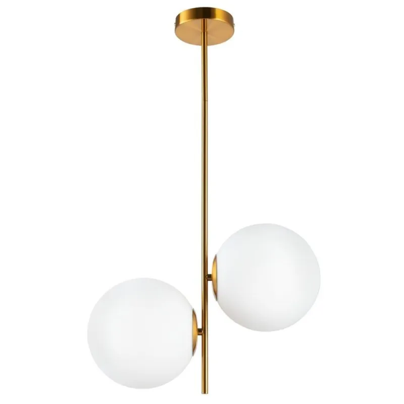Lampa wisząca Venus ST-5025-2 BRASS Step into Design 2xE27 60W Żelazo Biały Zniżka