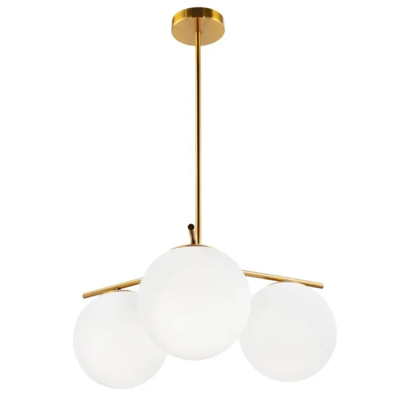 Lampa wisząca Venus ST-5026-3 BRASS Step into Design 3xE27 60W Żelazo Mosiądz Szczotkowany Do wyczerpania zapasów