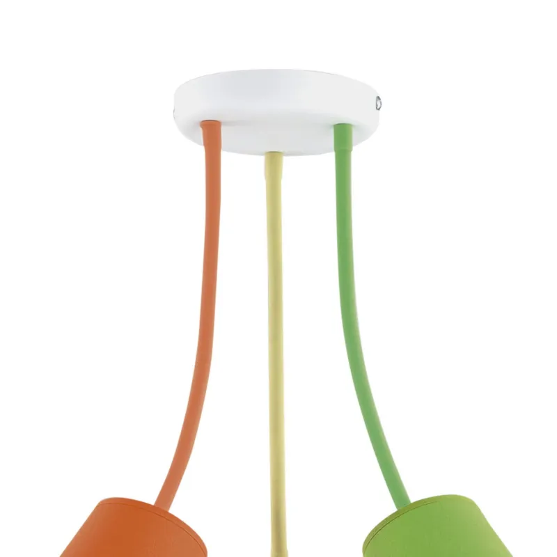 Lampa wisząca WIRE 2106 TK Lighting 3xE27 Metal Mix Najlepsza cena