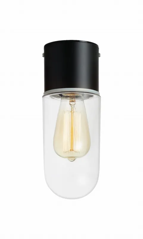 Lampa wisząca Zen 107796 Markslojd 1xE27 15W Czarny Przezroczysty Do wyczerpania zapasów