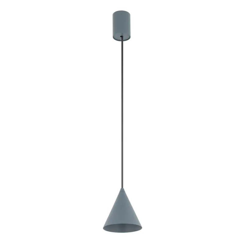 Lampa wisząca ZENITH XS 11493 Nowodvorski 1xGU10 R50 10W only LED Stal lakierowana Umbra blue Premium