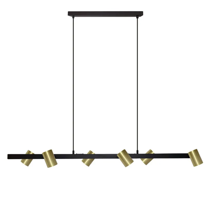 Lampa wisząca żyrandol Snow LP-731/6L GD Light Prestige 6x GU10 Złoty Do wyczerpania zapasów