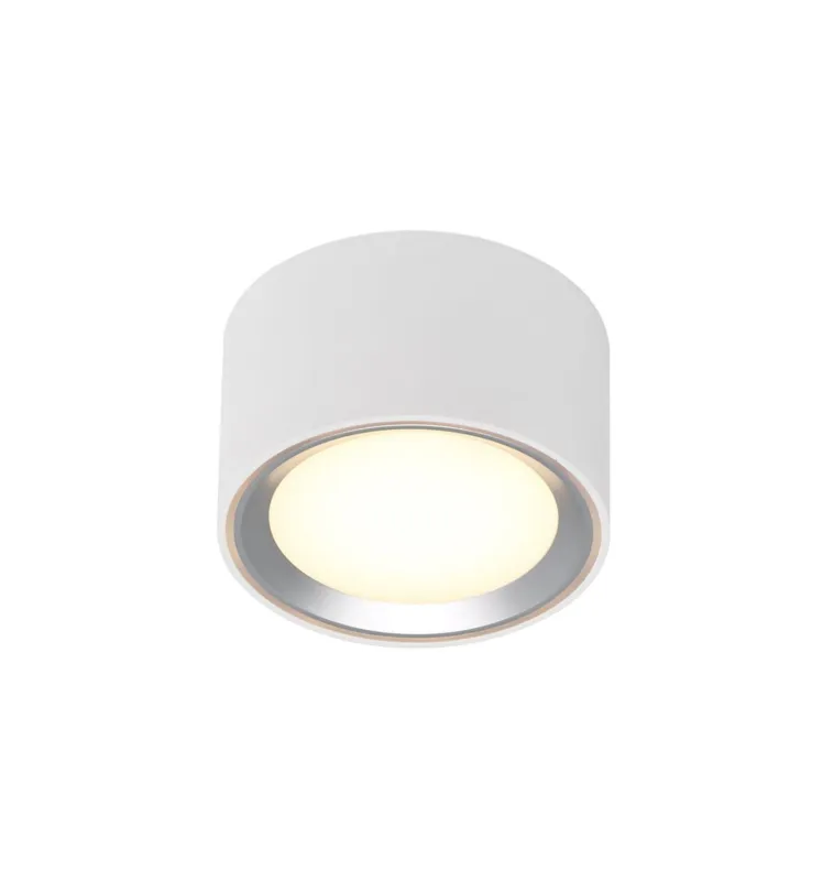 Lampa sufitowa Oprawa natykowa TUBA FALLON 47540132 NORDLUX 1x5,5W LED Srebrny Metal Zniżka