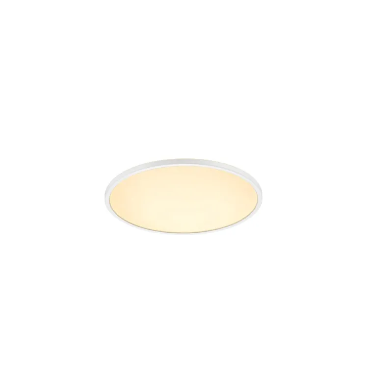Cena promocyjna Lampa sufitowa Plafon okrągły OJA 42 47286001 NORDLUX 1x22W LED Biały Tworzywo