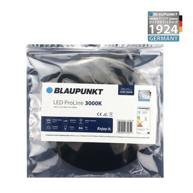 Blaupunkt Taśma LED Pro Line 25M 12W/mb barwa zimna Oferta