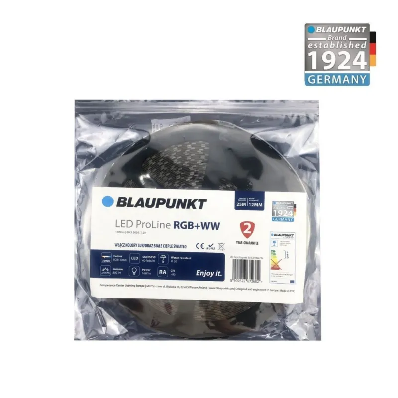 Premium Blaupunkt Taśma LED Pro Line RGB+barwa ciepła