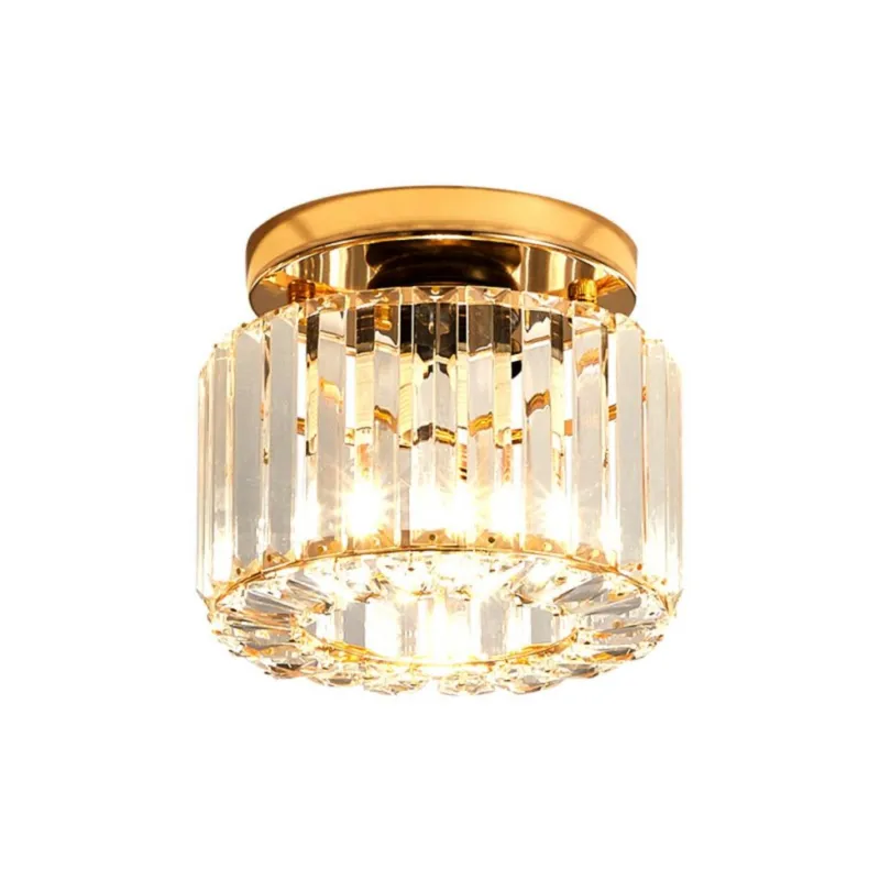 Lampa sufitowa Cristal ABIGALI-CRK-E27 Abigali 1xE27 Złoty Super okazja