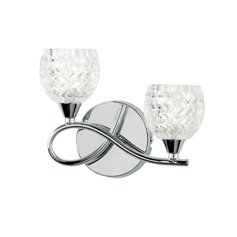 Endon Lampa ścienna Boyer 2x33W G9 Chrom Promocja