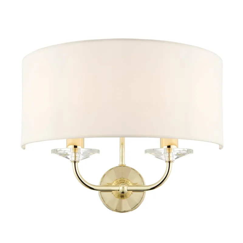 Endon Lampa ścienna Nixon 2x40W E14 Mosiądz Ograniczona ilość