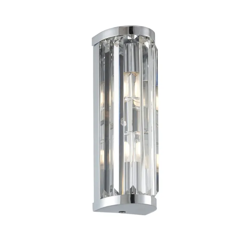 Endon Lampa ścienna Shimmer 2x18W G9 Chrom Taniej